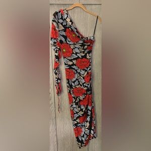 Diane Von Furstenberg floral dress